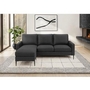 Stationary Fabric Sofa by Monarch