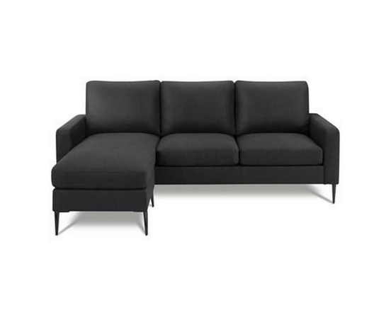Stationary Fabric Sofa by Monarch