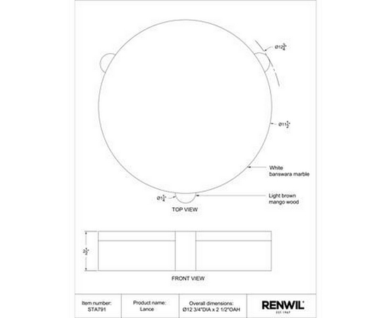 Home Decor Indoor Ornaments by Renwil