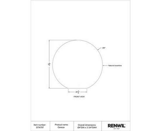 Home Decor Indoor Ornaments by Renwil