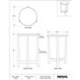 Avila Accent Table by Renwil