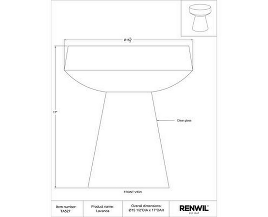 Lavanda Accent Table by Renwil