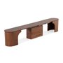Dining room Eclipse bench by transformer table