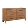 6-Drawer Double Dresser Elowen by Mazin