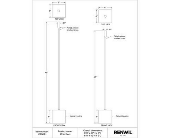 Home Decor Candle Holders by Renwil