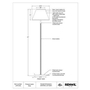 Elea Floorstanding Lamp by Renwil