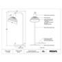 Samos Table Lamp by Renwil