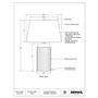 Stilus Table Lamp by Renwil