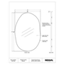 Messini Wall Mirror by Renwil
