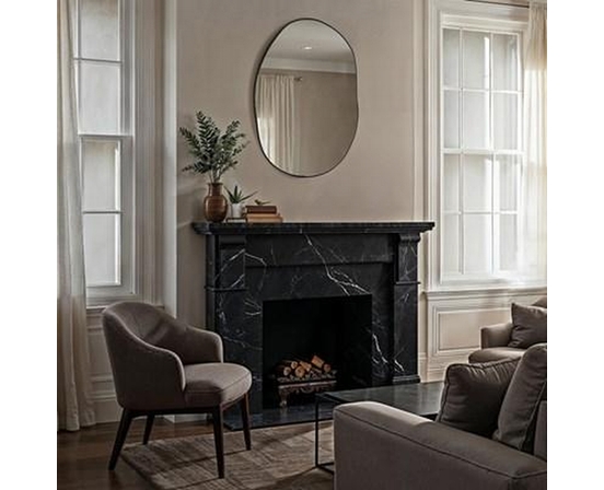 Messini Wall Mirror by Renwil