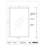 Elvas Wall Mirror by Renwil