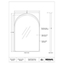 Maniola Wall Mirror by Renwil