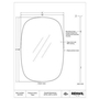 Talco Wall Mirror by Renwil