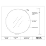 Cerro Wall Mirror by Renwil