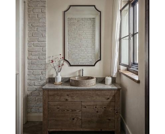 Torre Wall Mirror by Renwil