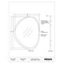 Borago Wall Mirror by Renwil