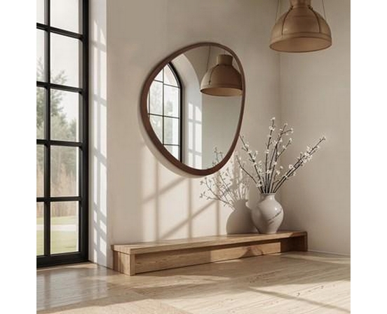 Borago Wall Mirror by Renwil