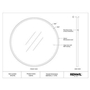 Cabiria Wall Mirror by Renwil