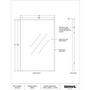 Agata Wall Mirror by Renwil