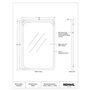 Sisley Wall Mirror by Renwil