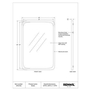 Scisto Wall Mirror by Renwil