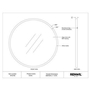 Cento Wall Mirror by Renwil
