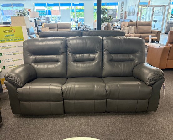 Sofa inclinable Elran tout cuir