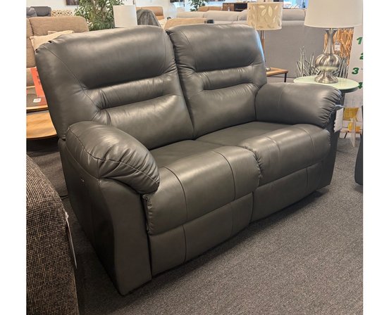 Causeuse inclinable Elran tout cuir