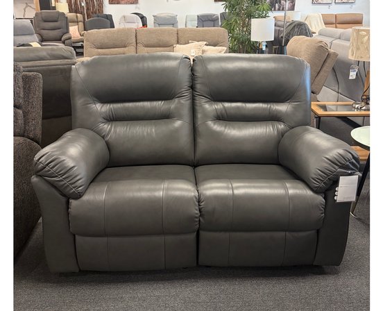 Causeuse inclinable Elran tout cuir