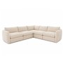 Fixed feather sectional