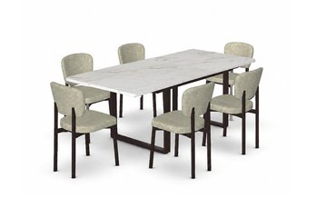 Burton 7-pc Dining Room Set  by Amisco