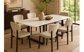 Burton 7-pc Dining Room Set  by Amisco