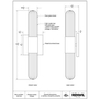 Chiara Wall Sconce by Renwil