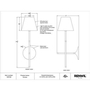 Kurosu Wall Sconce by Renwil