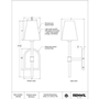 Montreux Wall Sconce by Renwil