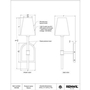 Nowra Wall Sconce by Renwil