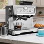 Kenmore Espresso Machine With Grinder & Milk Frother, 15 Bar, Stainless Steel - KKCMEMT