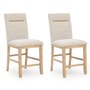 Lasinger Upholstered Barstool Set from Signature Design by Ashley