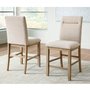 Lasinger Upholstered Barstool Set from Signature Design by Ashley