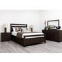 King Size 4-pc Vista Bedroom Set by Mako