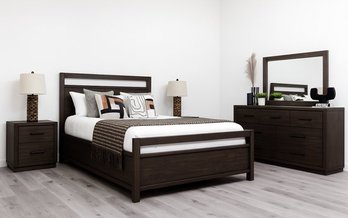 Full Size 4-pc Vista Bedroom Set by Mako