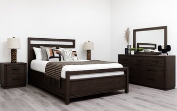 Vista Queen-Size Bed by Mako