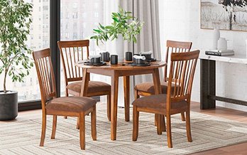 Berringer Drop Leaf 5-pc Dining Room Set by Ashley