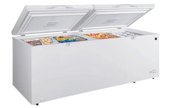 Kenmore 21 Cu. Ft. (595L) Convertible Chest Freezer/Refrigerator, Garage-Ready, Locking Lids - KKCF21-W
