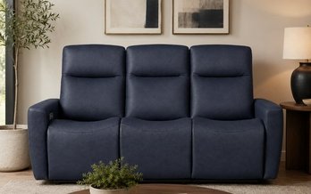 Ellie Uphoslered Manual Reclining Sofa by Elran