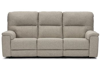 Maria Fabric Manual Reclining Sofa by Elran