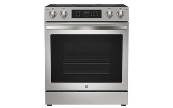 Kenmore 30 in 6.1 cu ft Front Control Electric Range with Convection Oven - KKFTR6.1-FCC-SS