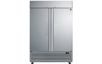 Kenmore Pro 49 Cu. Ft. Auto Defrost Commercial Reach-in 2-Door Convertible Freezer/Refrigerator - KKpro2D49SS