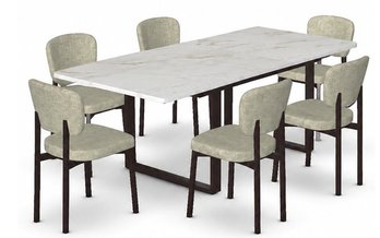 Burton 7-pc Dining Room Set  by Amisco