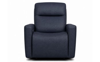 Ellie Upholstered Power Glider Recliner with Power Headrest by Elran